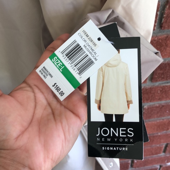 NWT Jones New York signature-water Repellent-L size - Picture 3 of 13